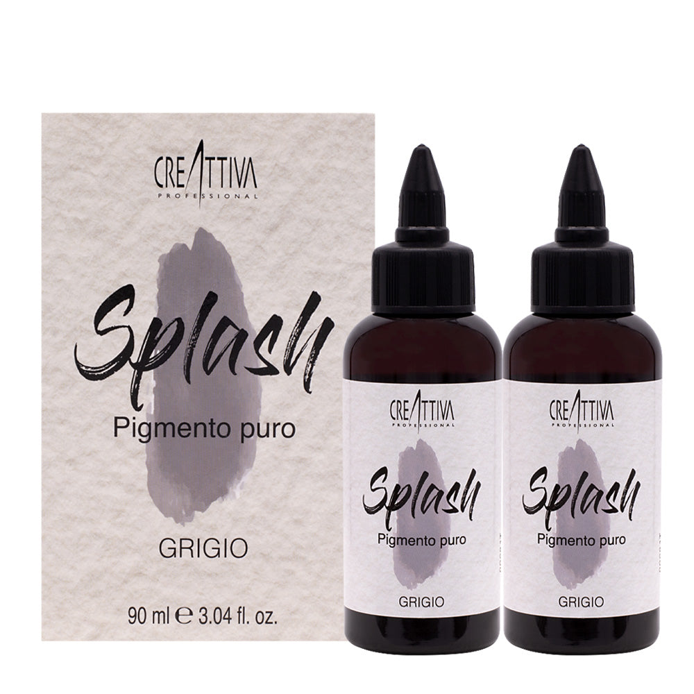 Creattiva Splash Pigmento Puro Grigio 2x90ml