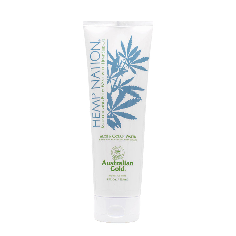 Australian Gold Hemp Nation Aloe & Ocean Water Body Wash 235ml - detergente corpo