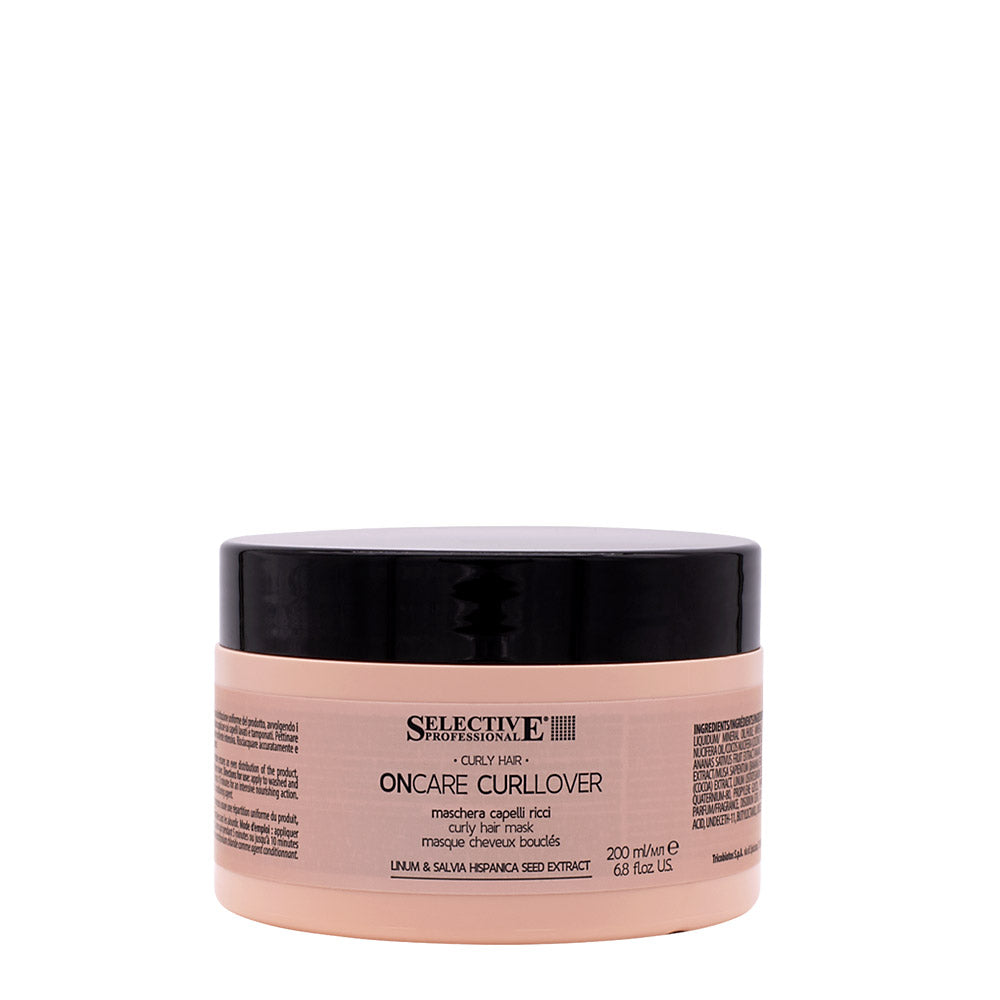 Selective Professional Curllover Mask 200ml - maschera capelli ricci