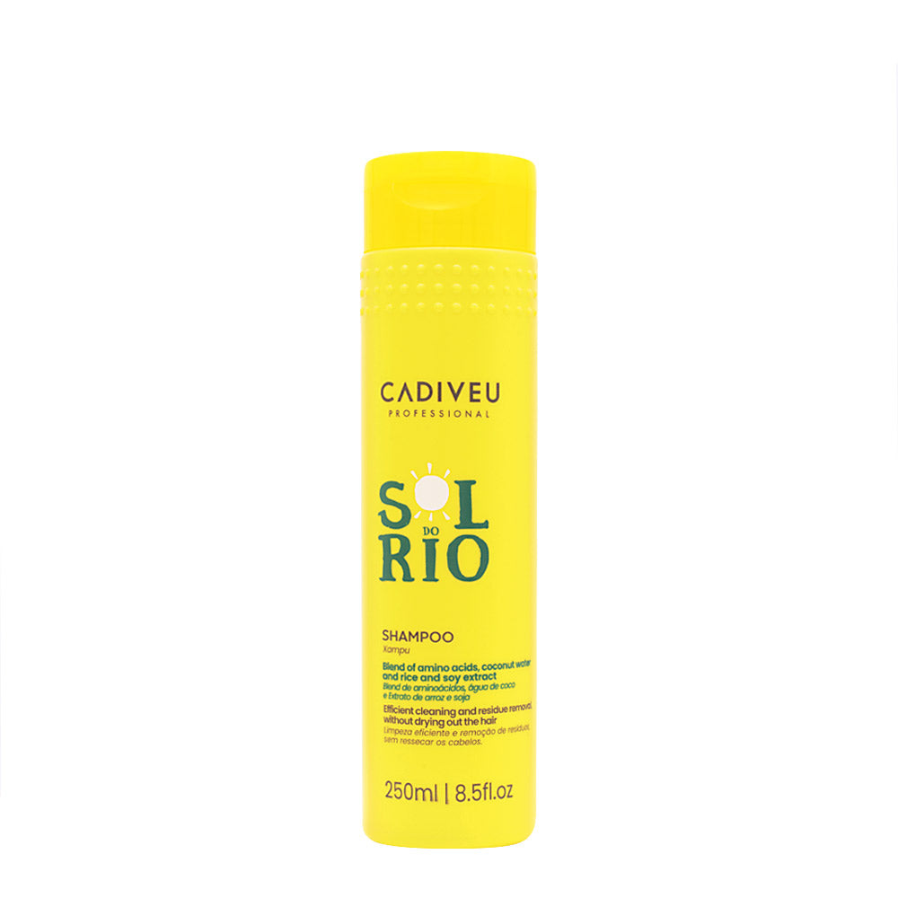 Cadiveu Sol Do Rio Professional Shampoo 250ml - shampoo idratante uso quotidiano