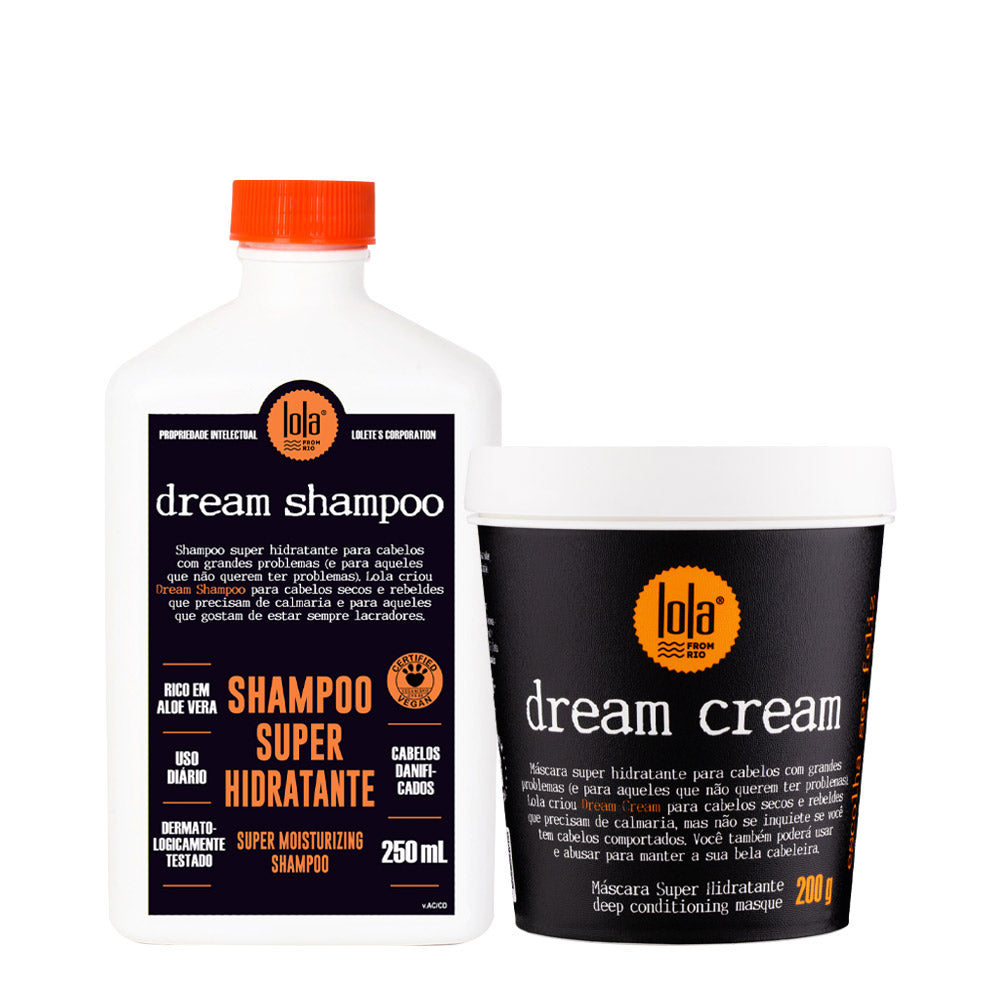 Lola From Rio Dream Shampoo 250ml  Dream Cream 200gr