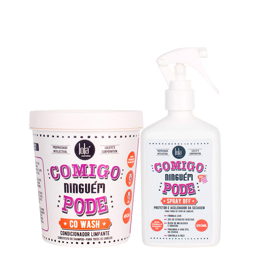Lola From Rio Comigo Ninguém Pode Co Wash 450ml Spray Bff 250ml