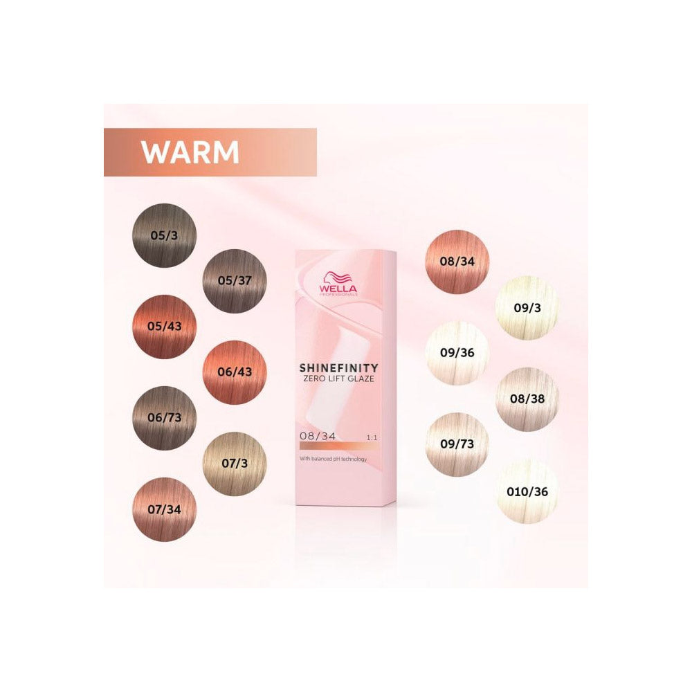 Wella Shinefinity 09/3 Biondo Chiaro Dorato 60ml - colore demi-permanente