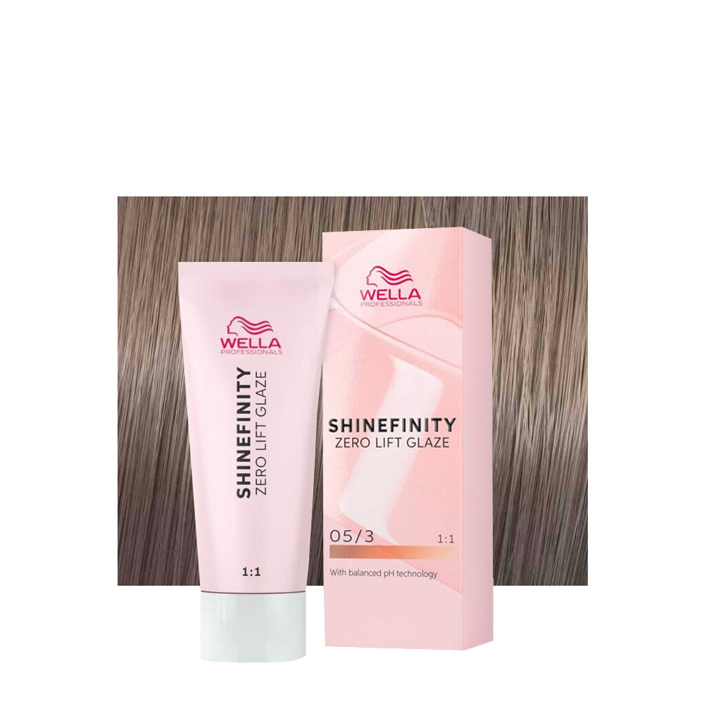 Wella Shinefinity 05/3 Castano Chiaro Dorato 60ml - colore demi-permanente