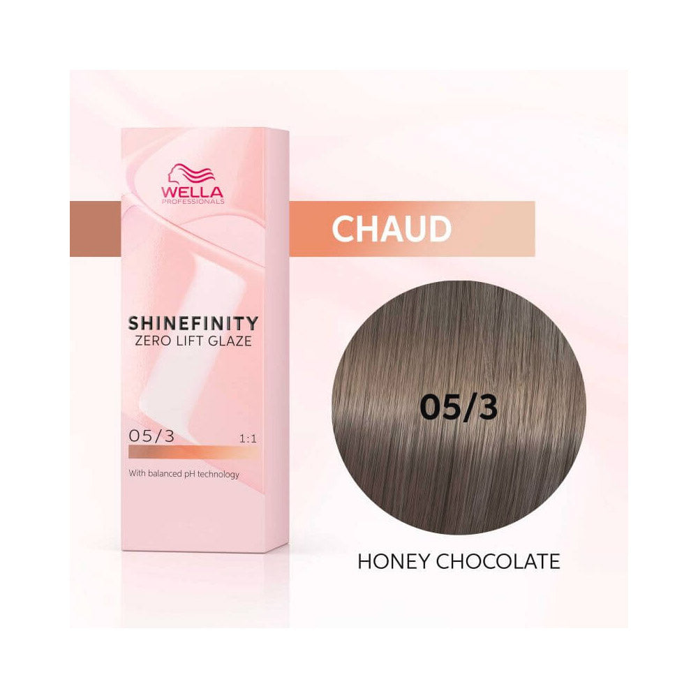 Wella Shinefinity 05/3 Castano Chiaro Dorato 60ml - colore demi-permanente