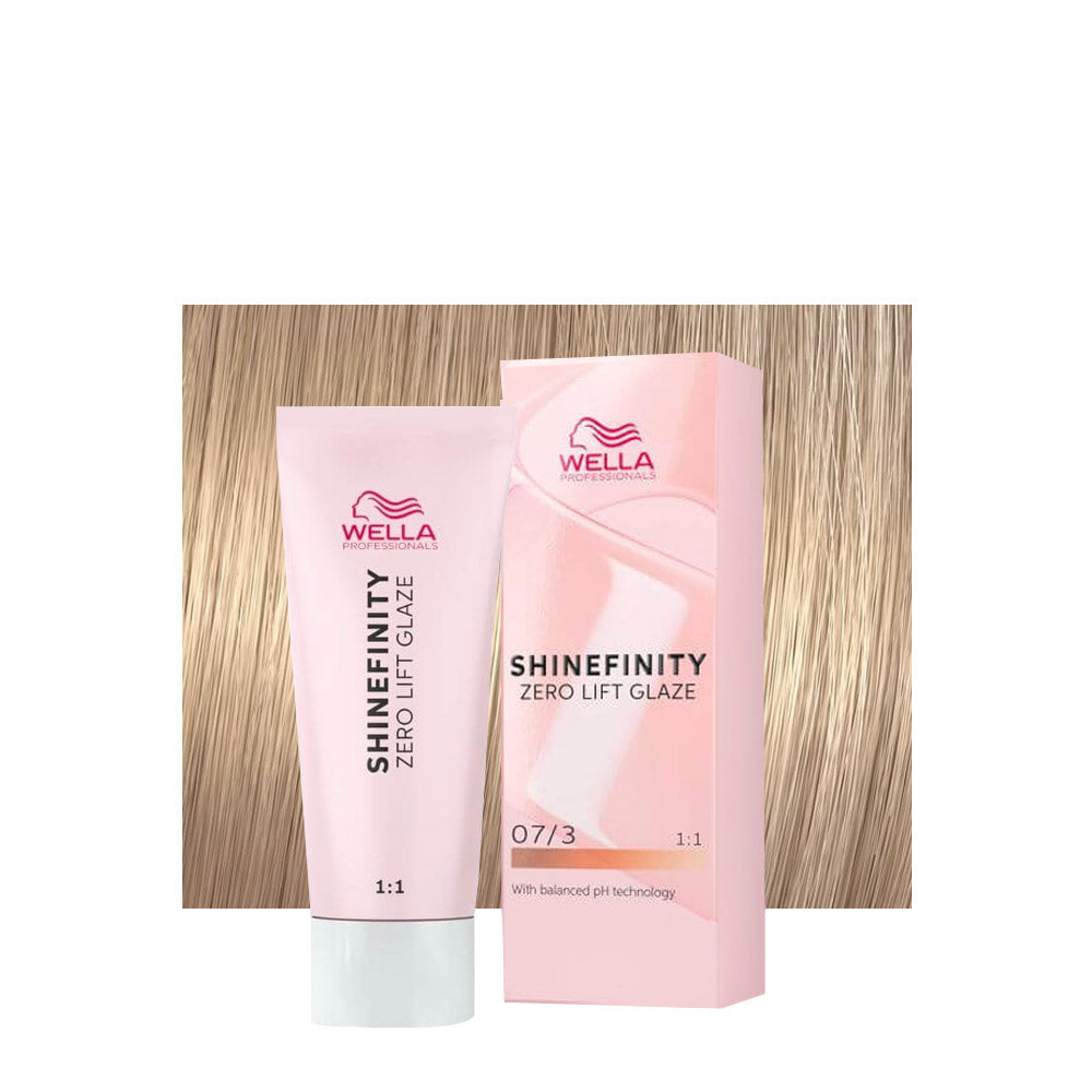 Wella Shinefinity 07/3 Biondo Dorato 60ml - colore demi-permanente