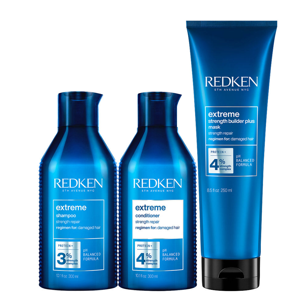 Redken Extreme Shampoo 300ml Conditioner 300ml Mask 250ml