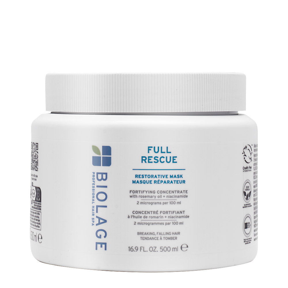 Biolage Professional Hair Spa Full Rescue Mask 500ml - maschera anti caduta