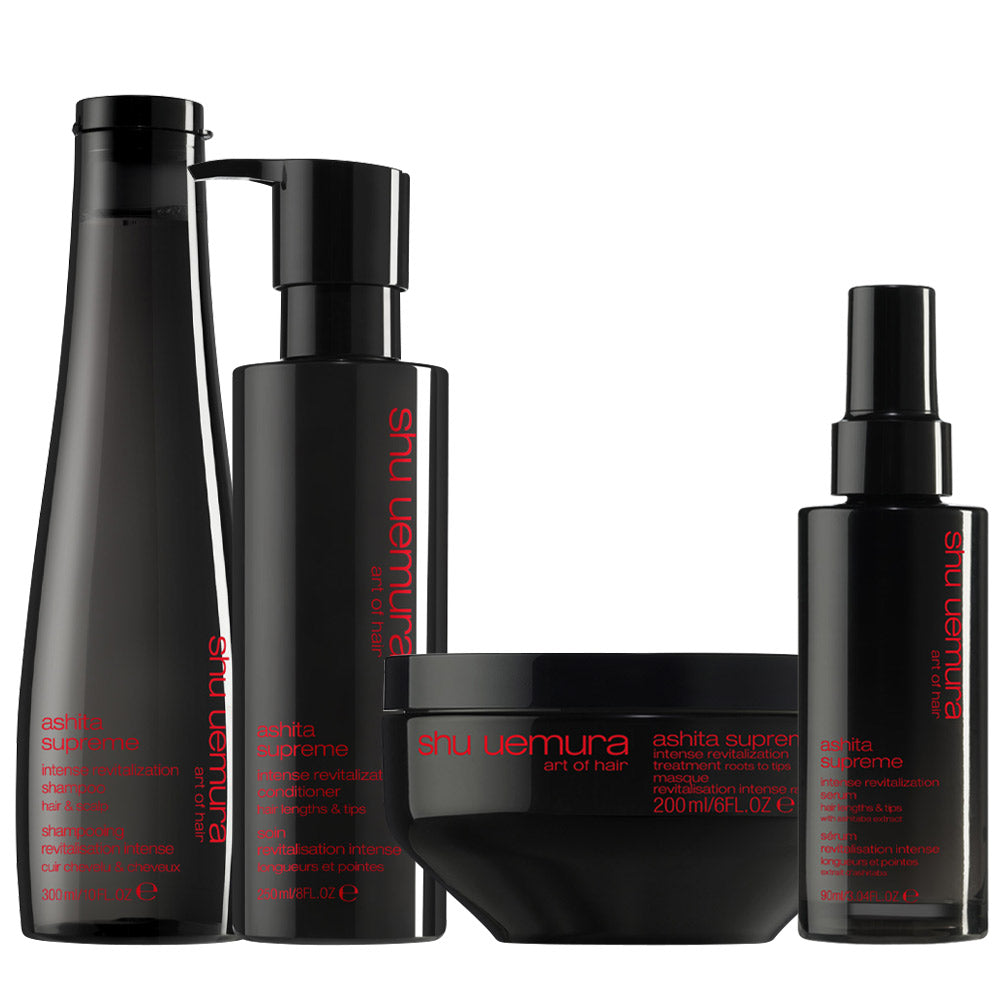 Shu Uemura Ashita Supreme Shampoo 300ml Conditioner250ml Mask 200ml Serum 90ml