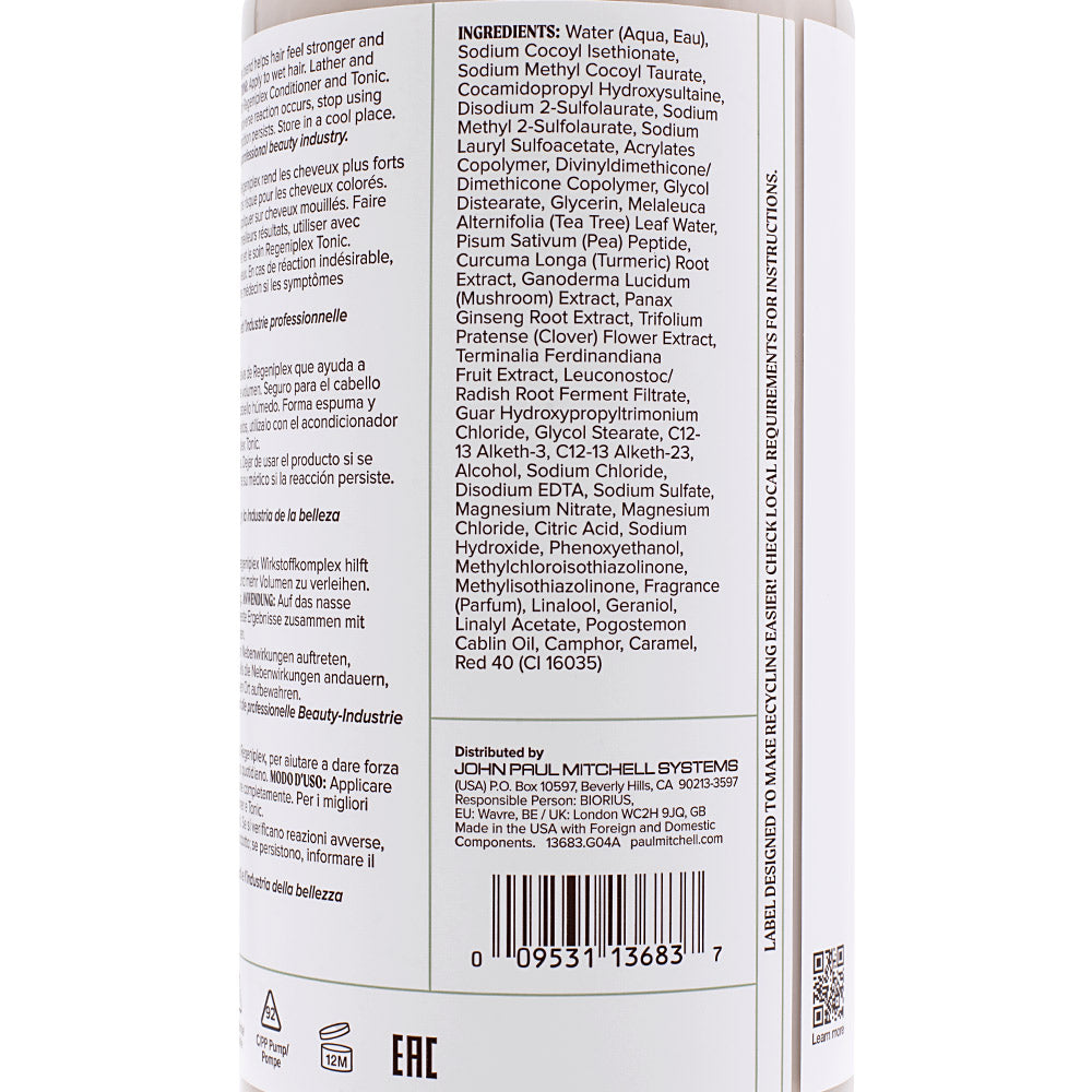 Paul Mitchell Tea Tree Scalp Care Regeniplex Shampoo 1000ml