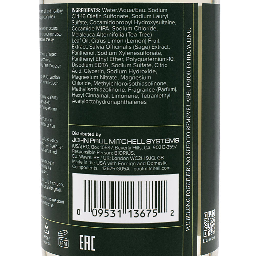 Paul Mitchell Tea Tree Lemon Sage Thickening Shampoo 300ml