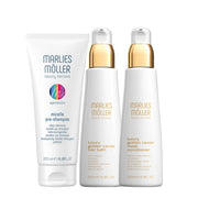 Marlies Möller Micelle Pre-Shampoo 200ml  Golden Caviar  Hair Bath 200ml  Golden Caviar  Mask Conditioner 200ml