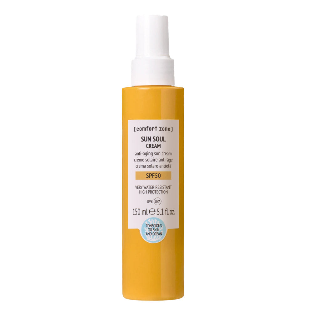 Comfort Zone Sun Soul Cream SPF 50 150ml - crema solare anti-età viso e corpo