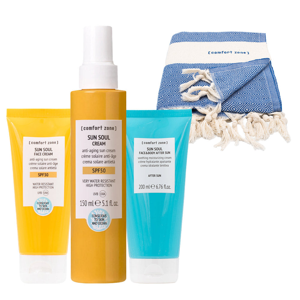 Comfort Zone Sun Soul Kit + telo mare omaggio