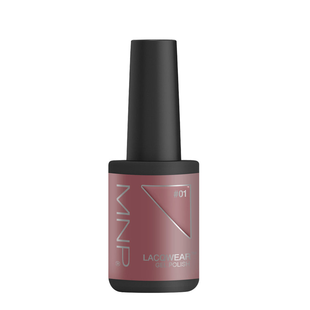 Mesauda Lacqwear Gel Polish 01 Puce 10ml  - smalto semipermanente