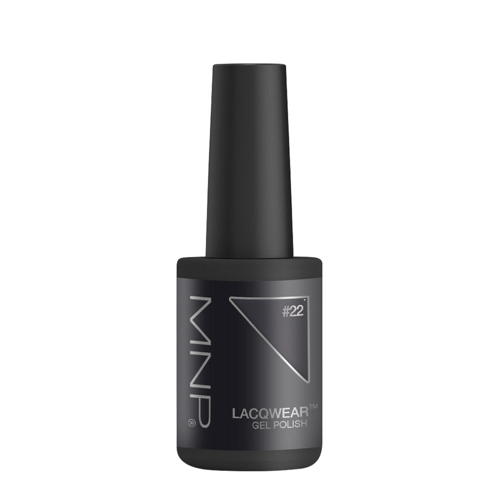 Mesauda Lacqwear Gel Polish 22 Black Out 10ml  - smalto semipermanente