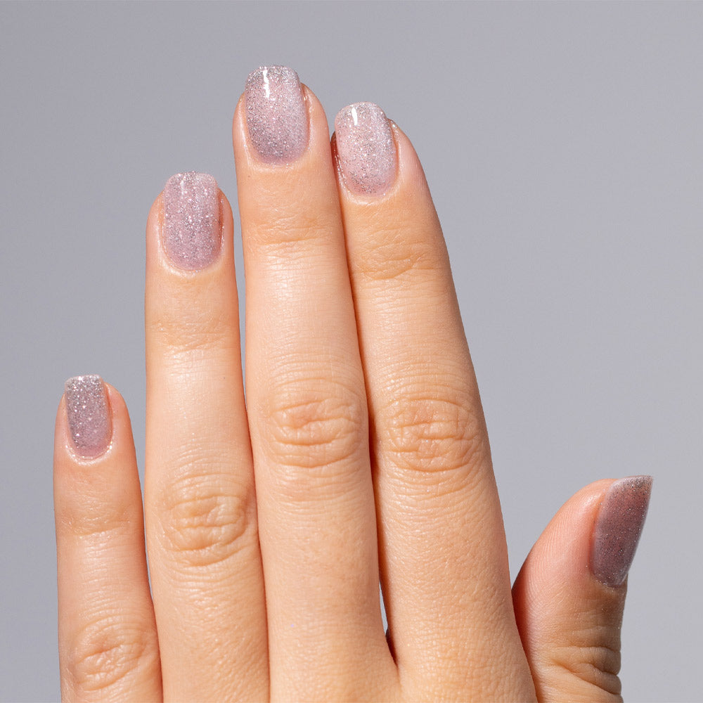 Mesauda Lacqwear Gel Polish 47 Glitter Silver 10ml - smalto semipermanente