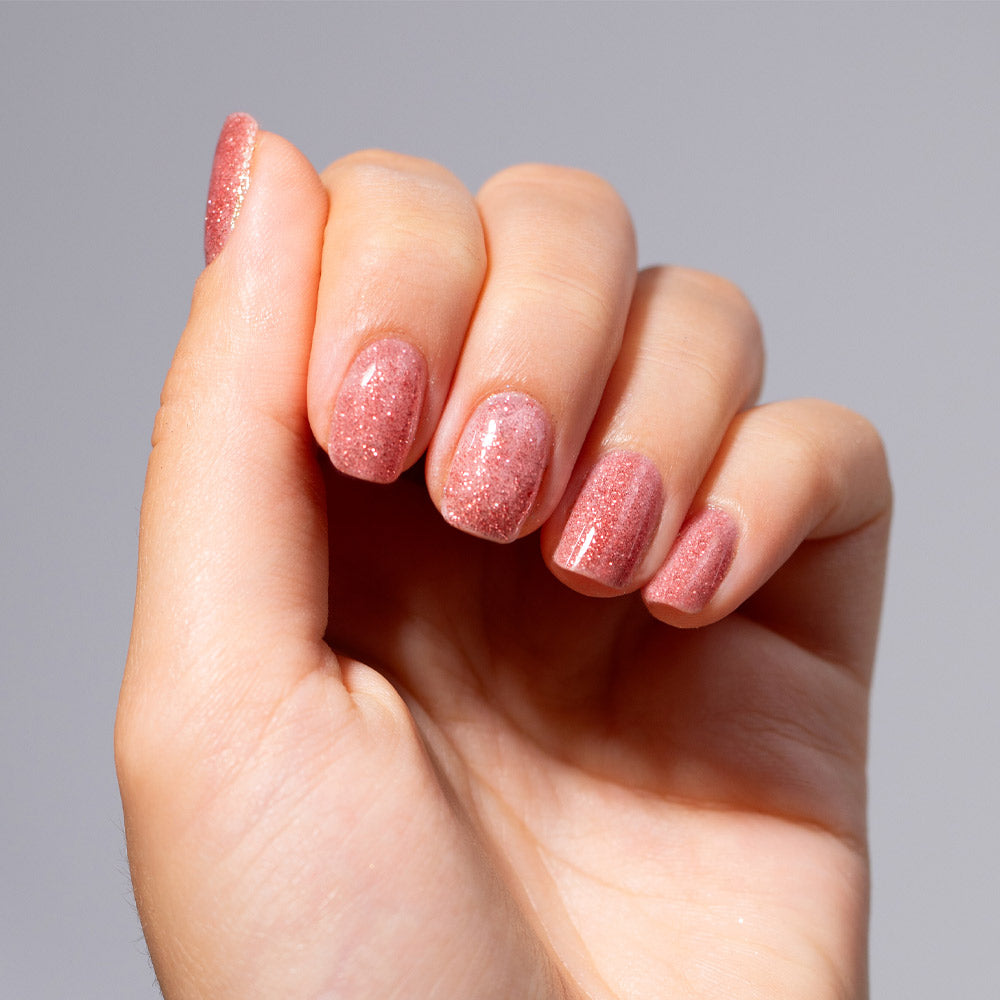 Mesauda Lacqwear Gel Polish 49 Glitter Pink 10ml - smalto semipermanente
