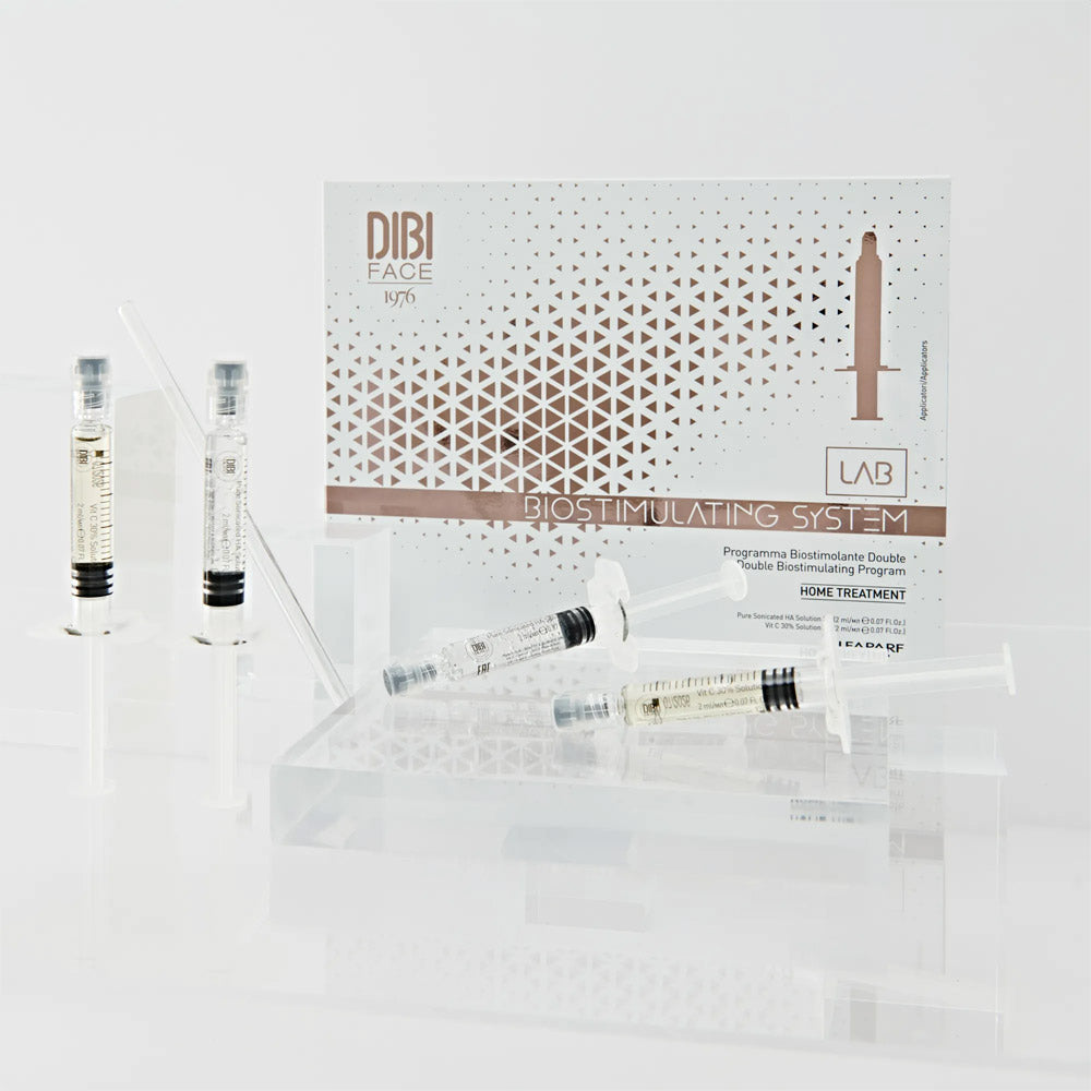 Dibi Milano Biostimulating System Lab Programma Biostimolante Double 4x2ml - trattamento coadiuvante antirughe