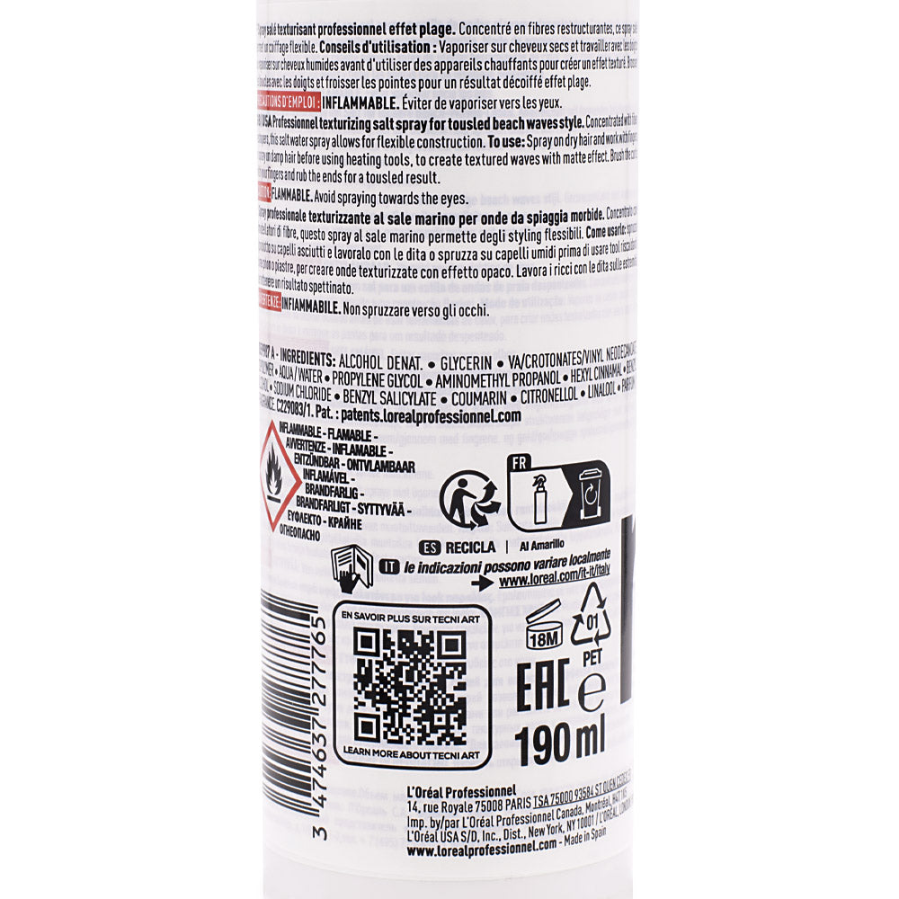 L'Oréal Tecni Art Flex Waves 190ml - spray al sale marino