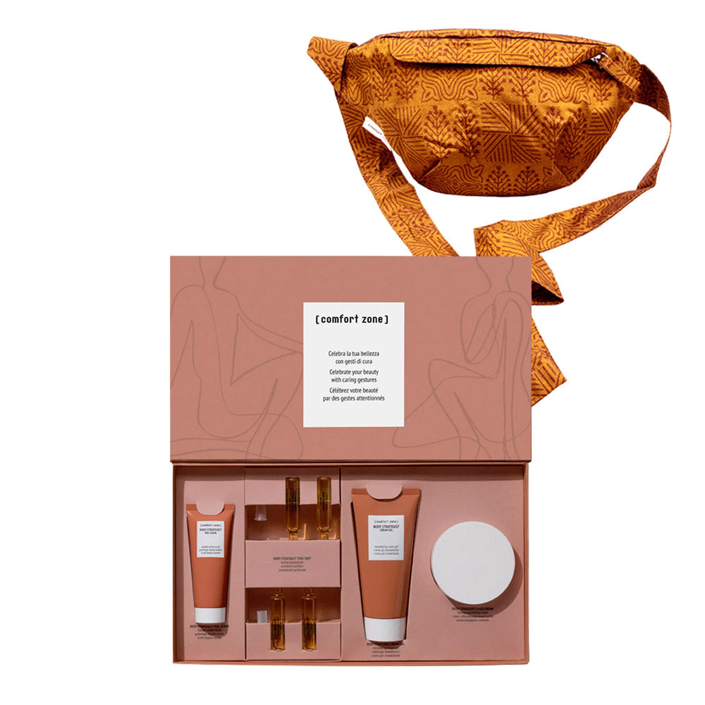 Comfort Zone Body Strategist 28-Day Tone Kit - trattamento cosmetico rassodante corpo +  Belt Bag OMAGGIO