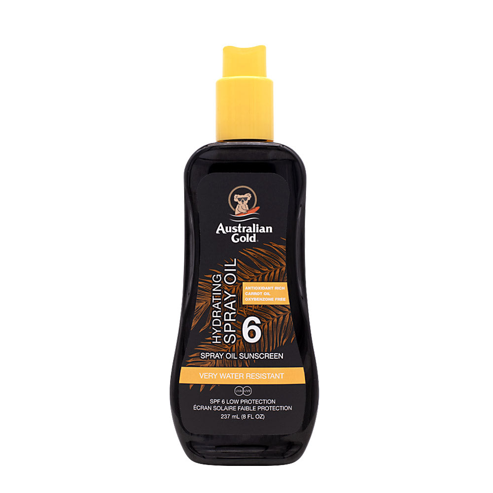 Australian Gold Spf6 Hydrating Spray Oil Sunscreen 237ml