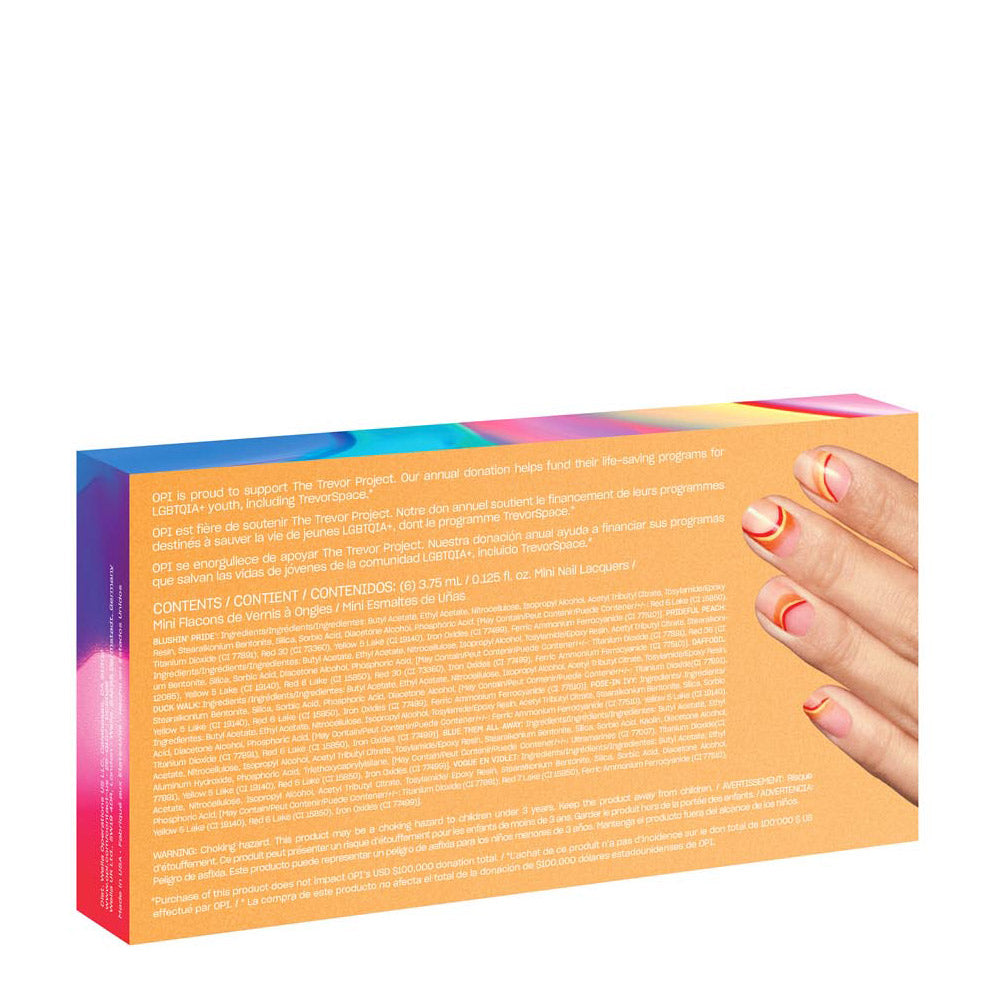 OPI Nail Laquer Make 'Em Jelly Summer 2025 Set Mini Pack 6x3.75ml