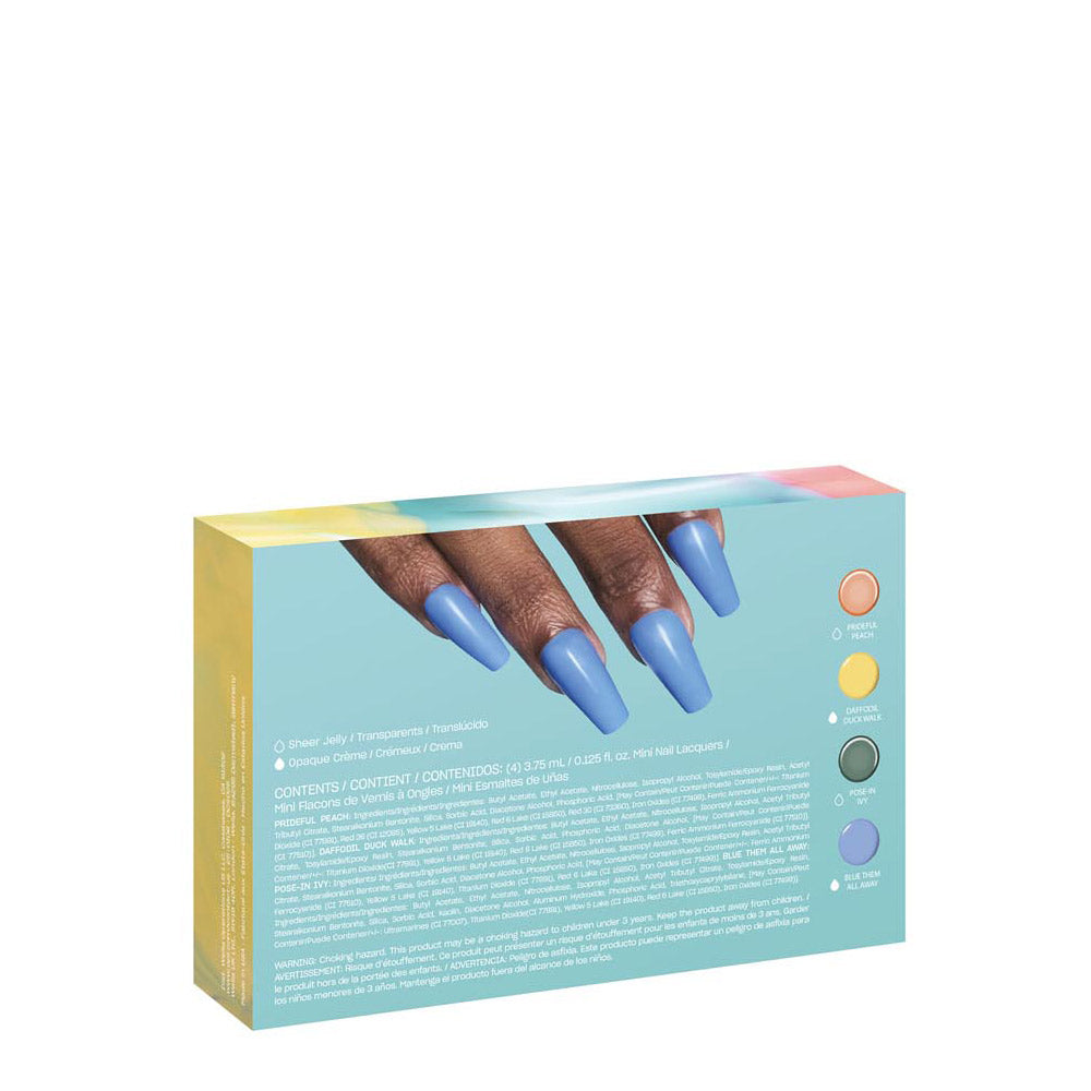 OPI Nail Laquer Make 'Em Jelly Summer 2025 Set Mini Pack 4x3.75ml
