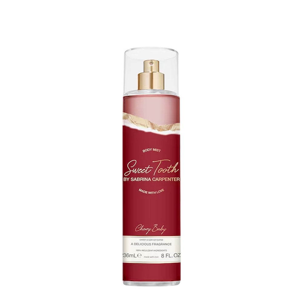 Sweet Tooth By Sabrina Carpenter Cherry Baby Body Mist 236ml
