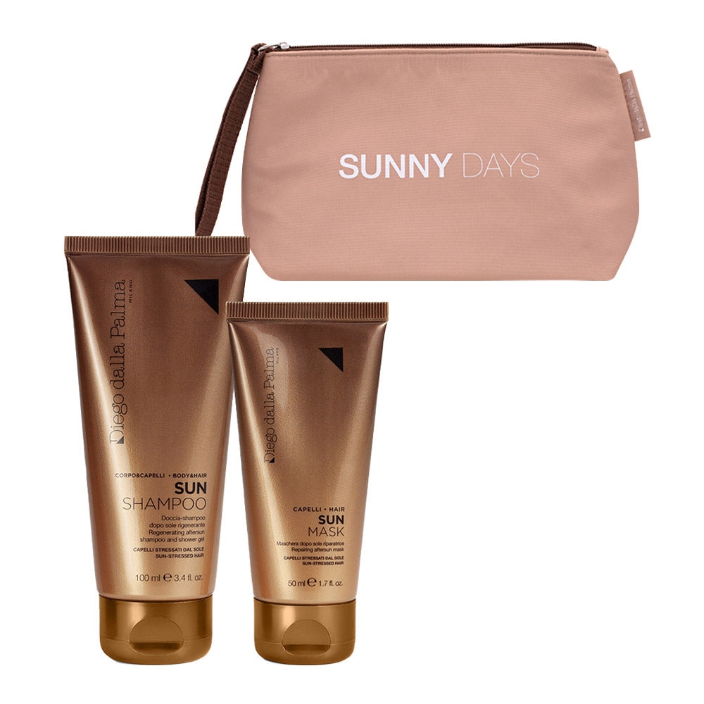 Diego Dalla Palma Professional Travel Kit Solari Hair Care 2024 + Pochette OMAGGIO