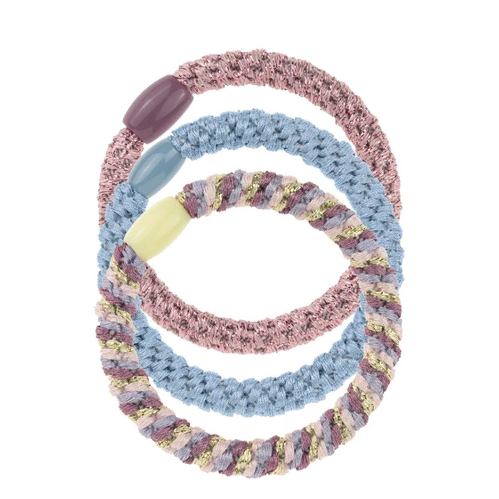 Invisibobble Twistar Happy Healty Hair Lavander Braids 3pz - elastici in tessuto
