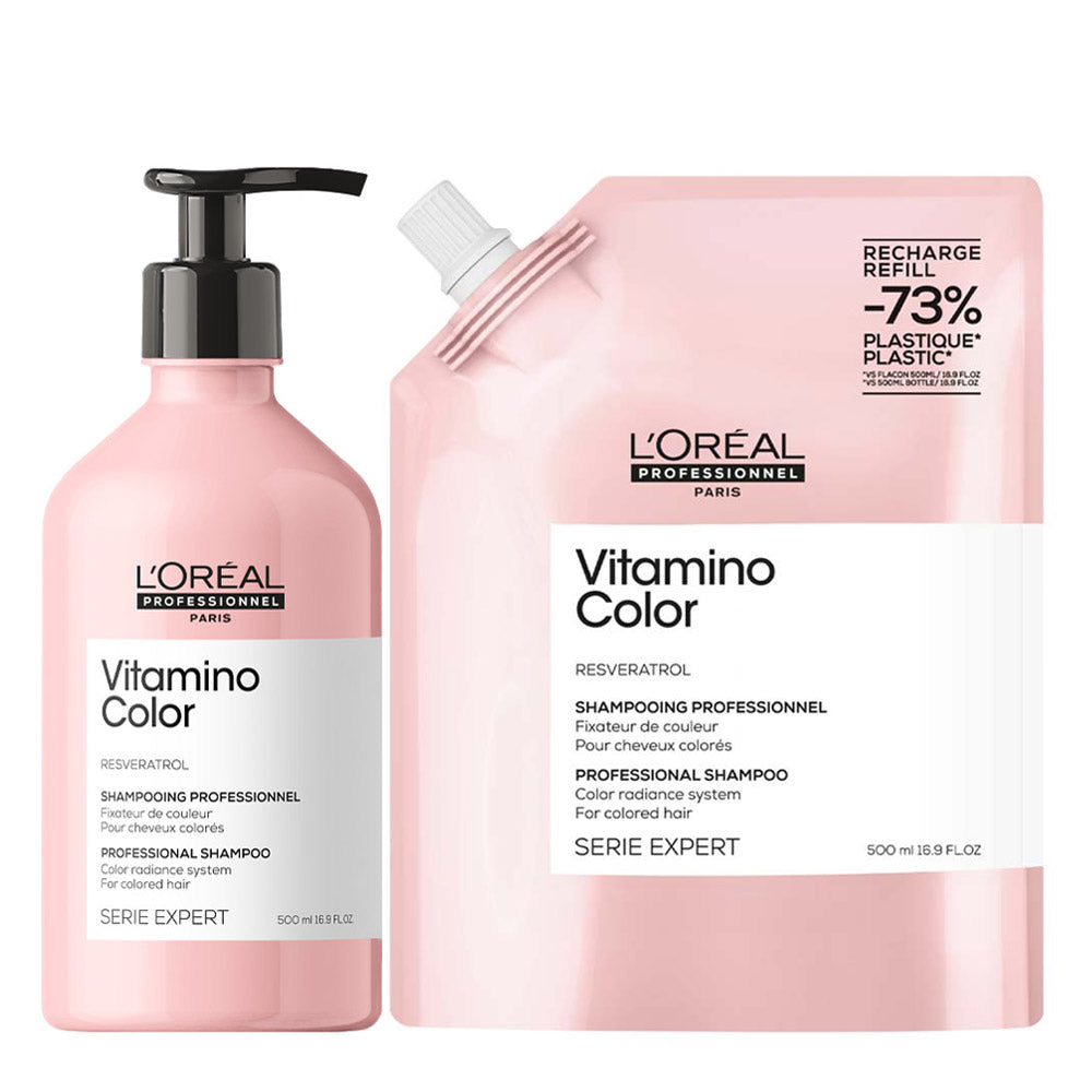 L'Oréal Professionnel Paris Serie Expert Vitamino Color Shampoo 500ml Refill 500ml