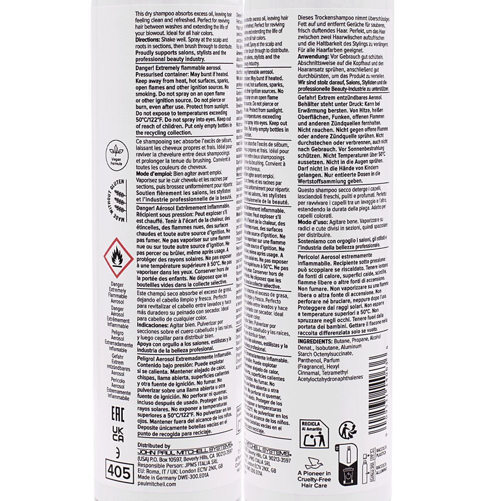 Paul Mitchell Soft Style Dry Wash 300ml - shampoo secco