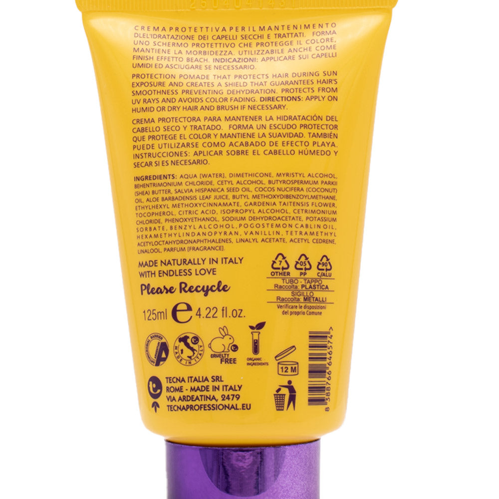 Tecna Monoi Sun Protective Cream 125ml - crema protettiva rigenerante