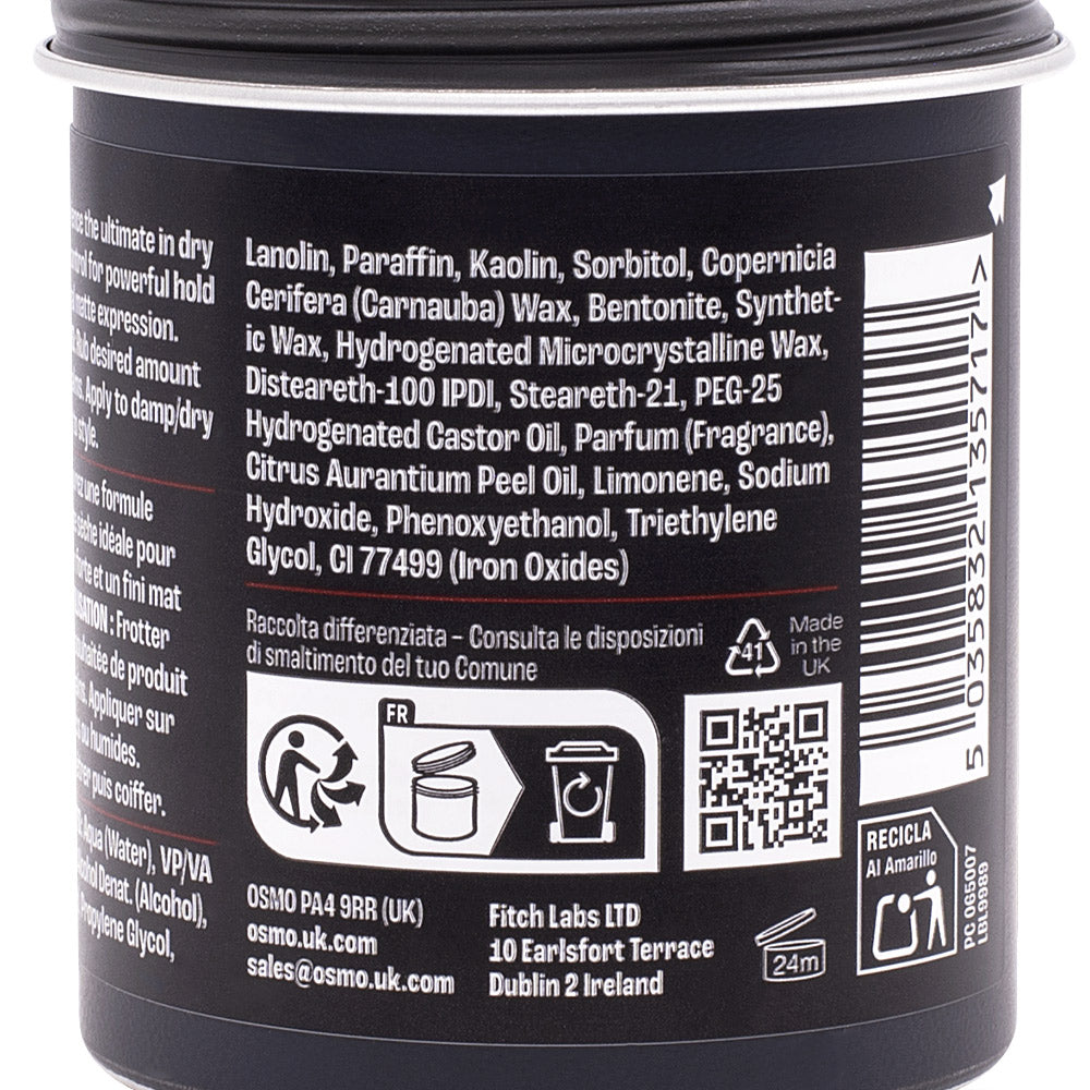 Osmo Matte Clay Extreme 100ml - cera opaca