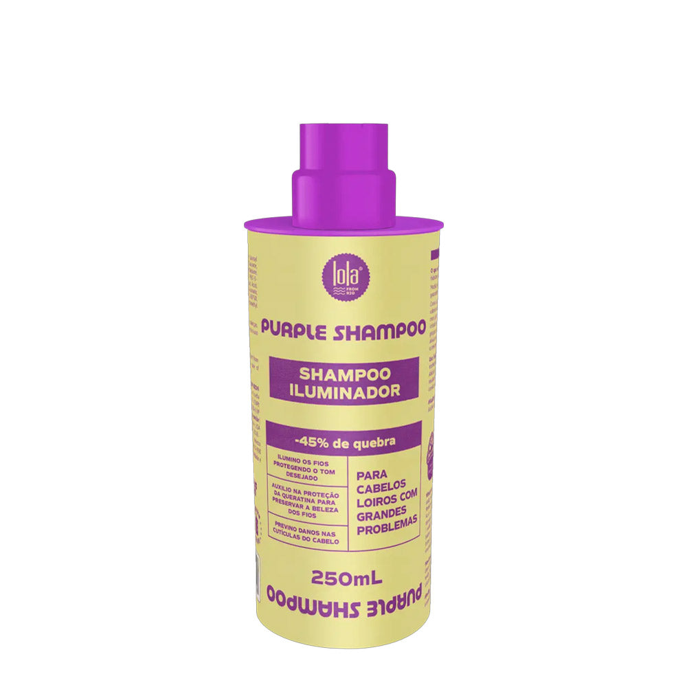 Lola From Rio Purple Shampoo Iluminador 250ml - shampoo illuminante