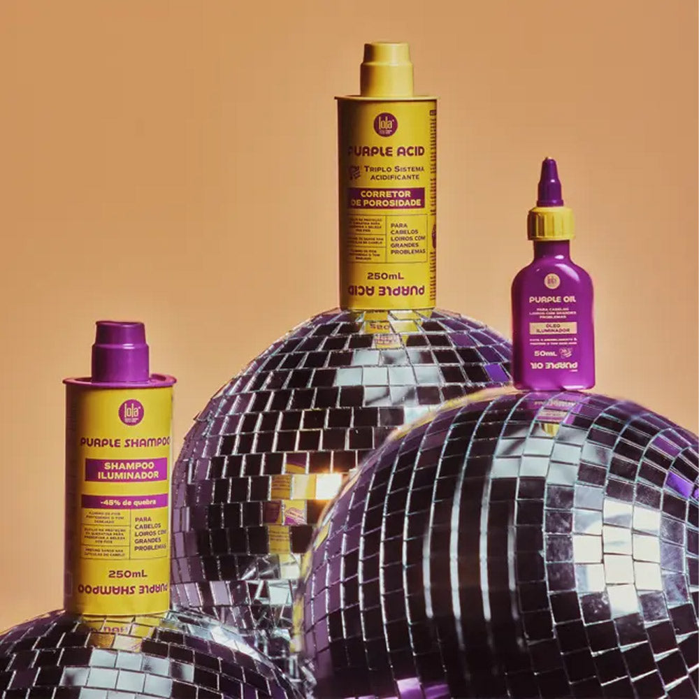 Lola From Rio Purple Acid Corrector De Porosidade 250ml - trattamento ristrutturante capelli biondi