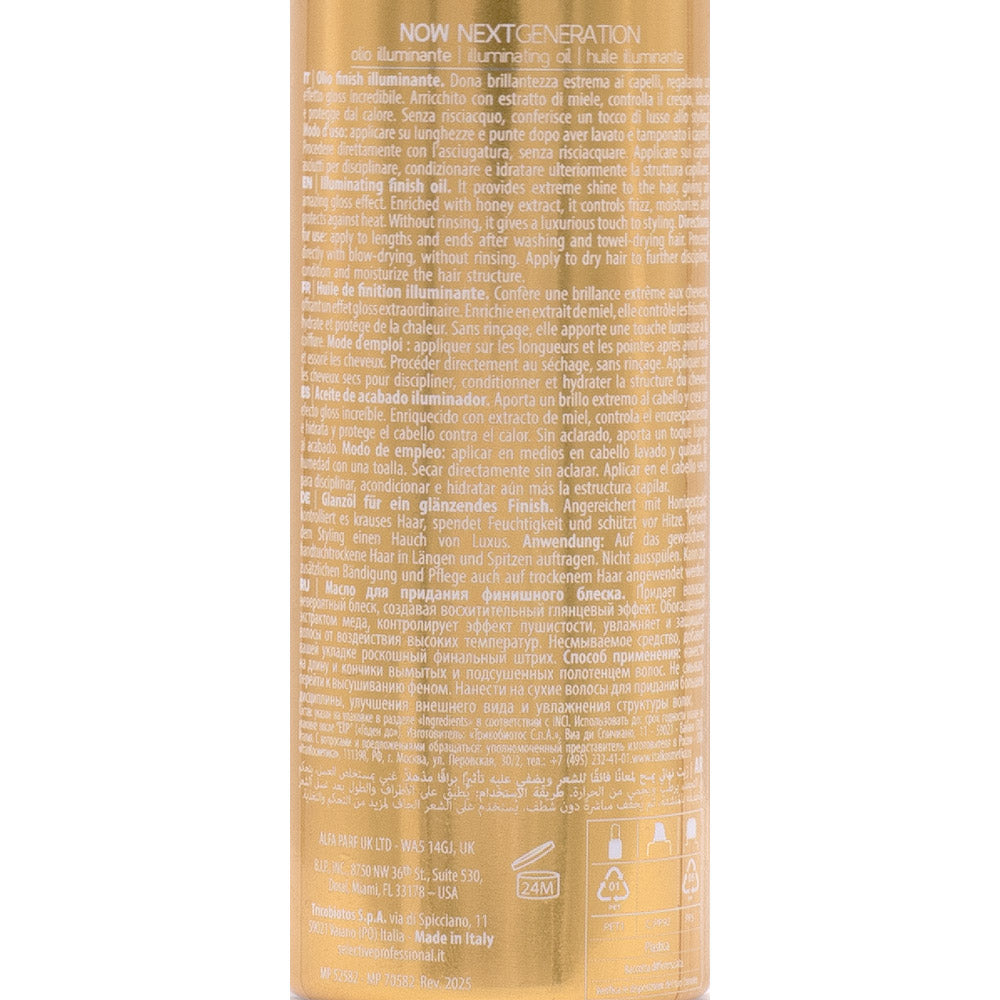 Selective Professional Now Next Generation Gleam Luxe 100ml - olio illuminante