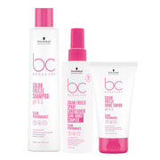 Schwarzkopf BC Bonacure Color Freeze Shampoo pH 4.5 250ml Spray Conditioner 200ml Shine Savior pH 4.5 150ml
