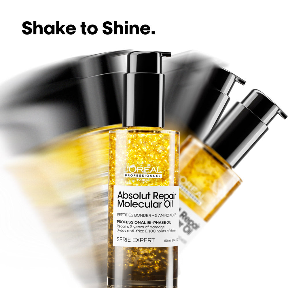 L'Oreal Professionnel Paris Serie Expert Absolut Repair Molecular Oil 90ml - olio capelli danneggiati
