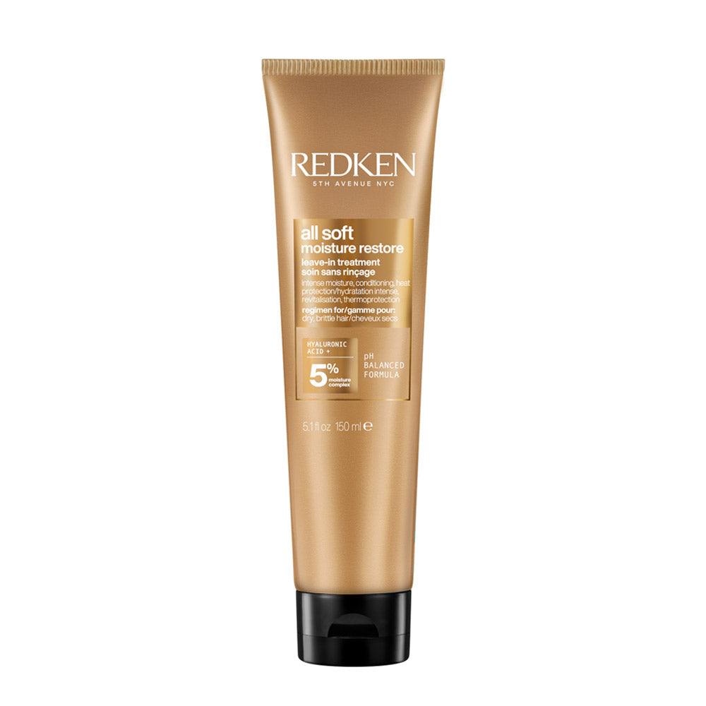 Redken All Soft Moisture Restore Leave-in Treatment 150ml - trattamento disciplinante