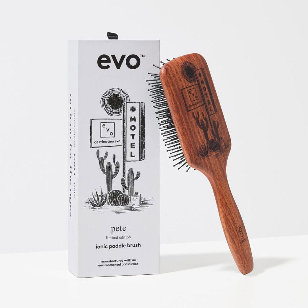 Evo Pete Ionic Limited Edition Paddle Brush - spazzola piatta