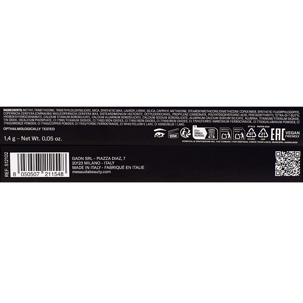 Mesauda Beauty Drawmatic Shadow 102 Meringue 1.4gr - ombretto stylo multiuso