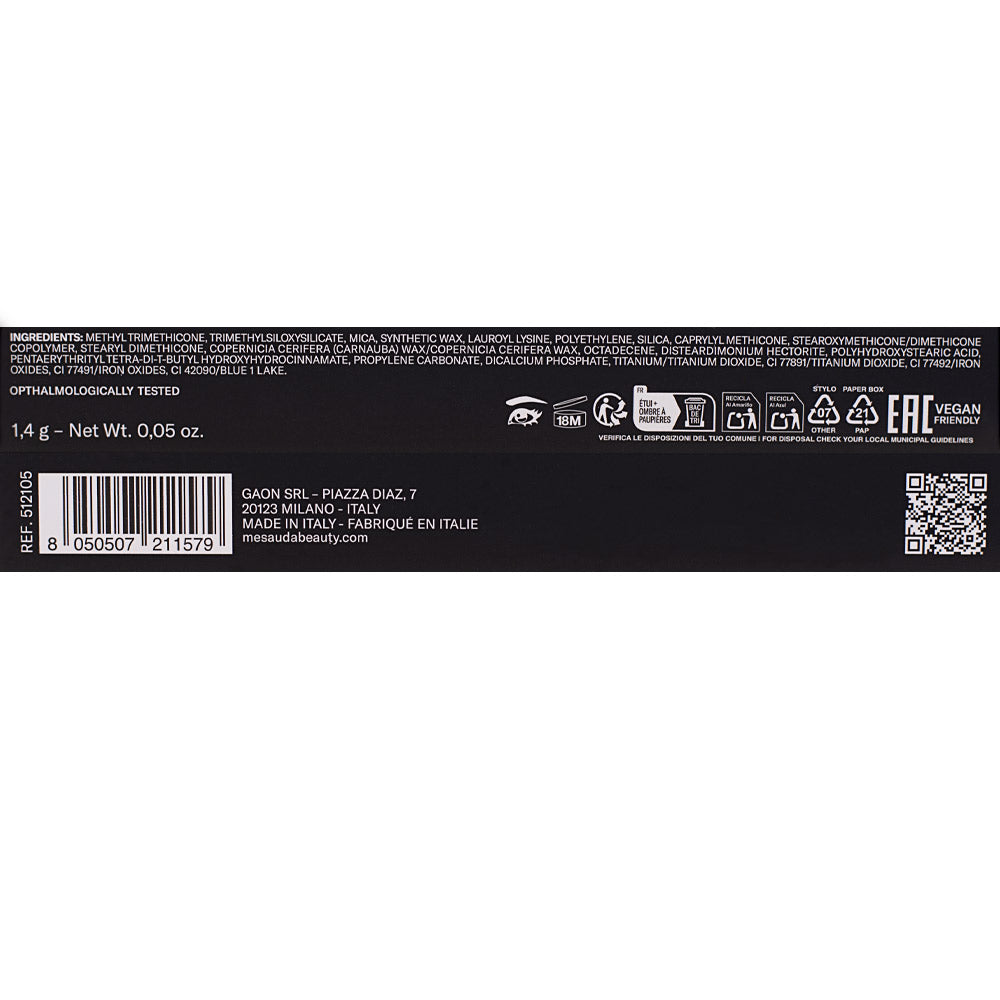 Mesauda Beauty Drawmatic Shadow Cinnamon 105 1.4gr - ombretto stylo multiuso