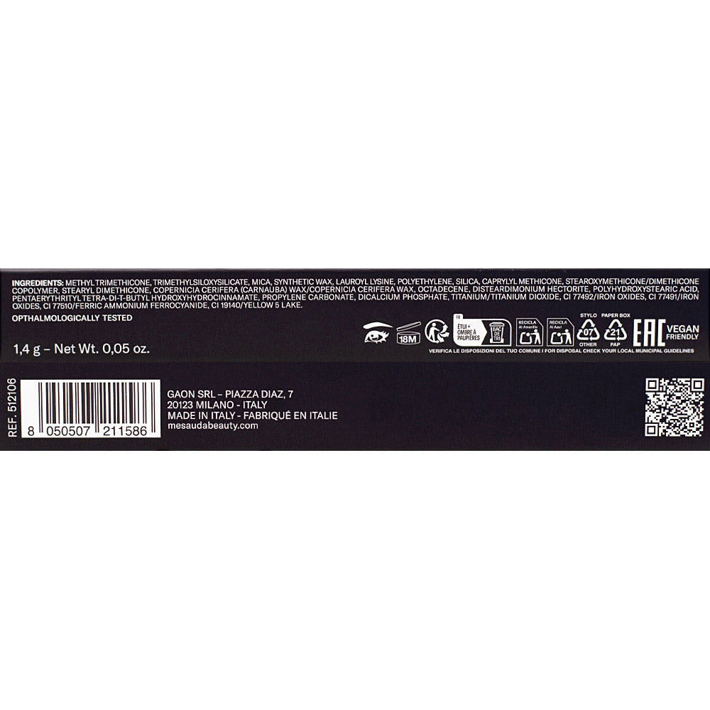 Mesauda Beauty Drawmatic Shadow 106 Rich 1.4gr - ombretto stylo multiuso