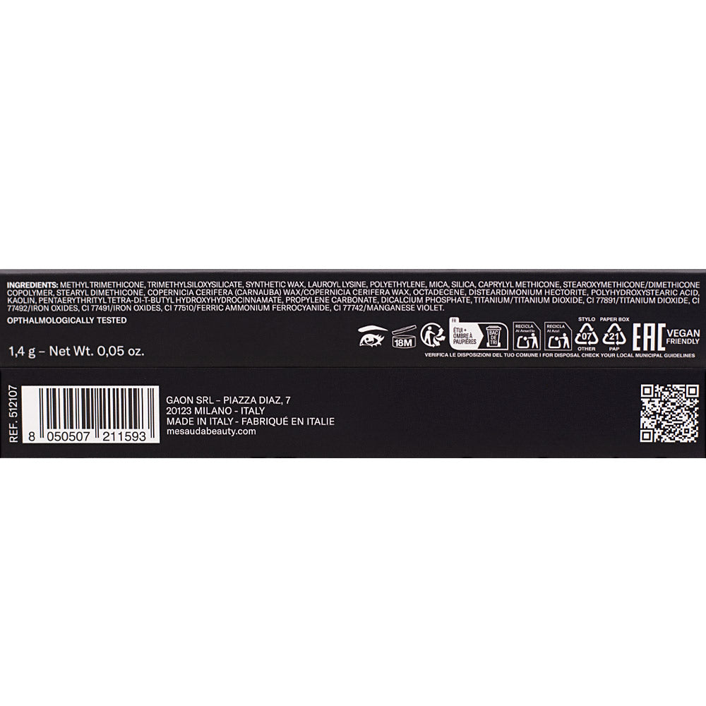 Mesauda Beauty Drawmatic Shadow 107 Sculpt 1.4gr - ombretto stylo multiuso