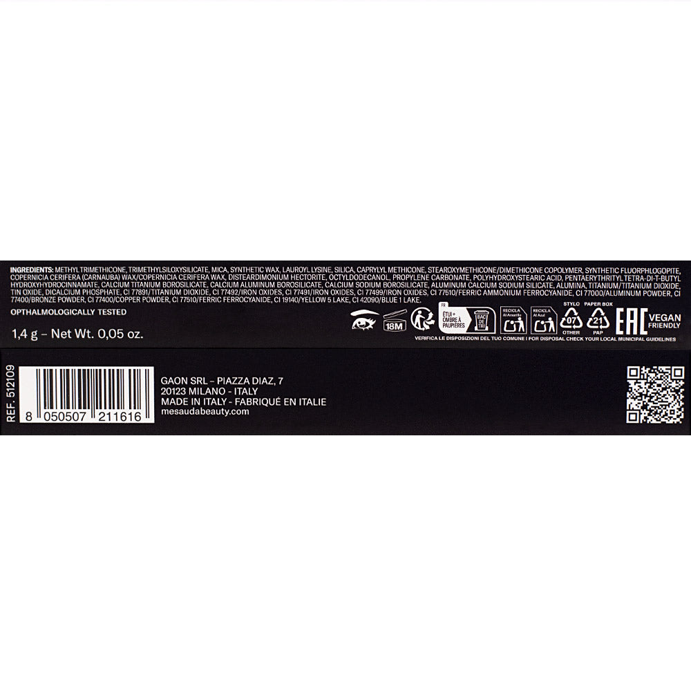 Mesauda Beauty Drawmatic Shadow 109 Dusk 1.4gr - ombretto stylo multiuso