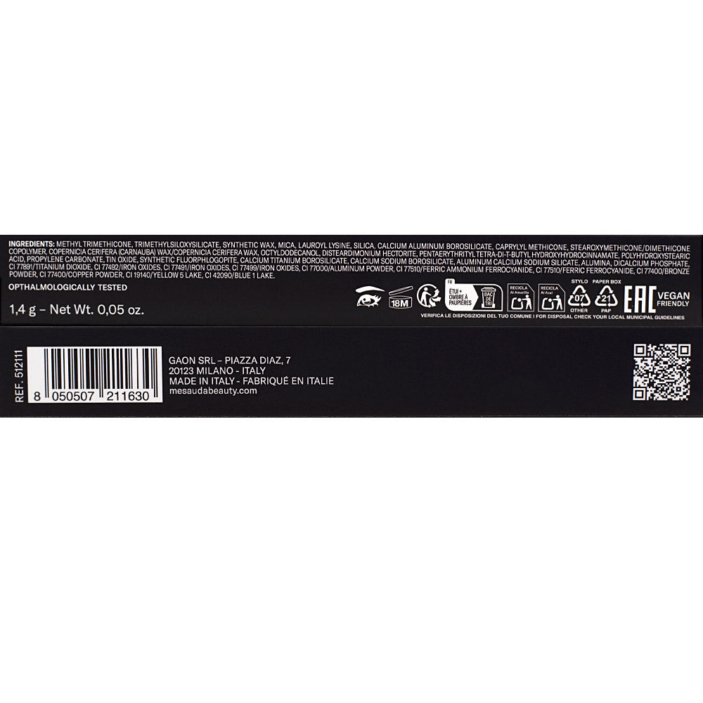 Mesauda Beauty Drawmatic Shadow 111 Bronzed 1.4gr  - ombretto stylo multiuso