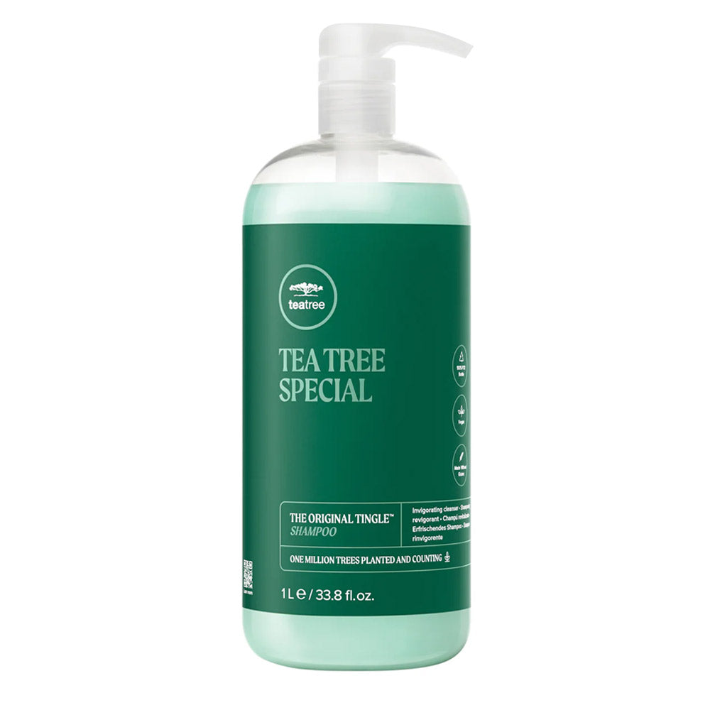 Paul Mitchell Tea Tree Special The Original Tingle Shampoo 1000ml  - shampoo rinvigorente