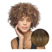 Hairdo Galorè Parrucca Riccia Cioccolato/Dorato Caramel - parrucca taglio medio